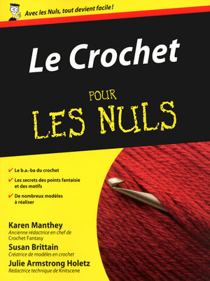 cover image of Le Crochet pour les Nuls